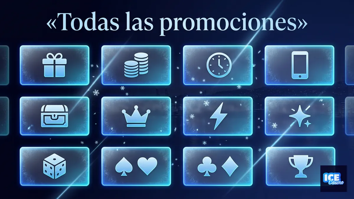 Comparativa de promociones de Ice Casino Chile sin necesidad de código