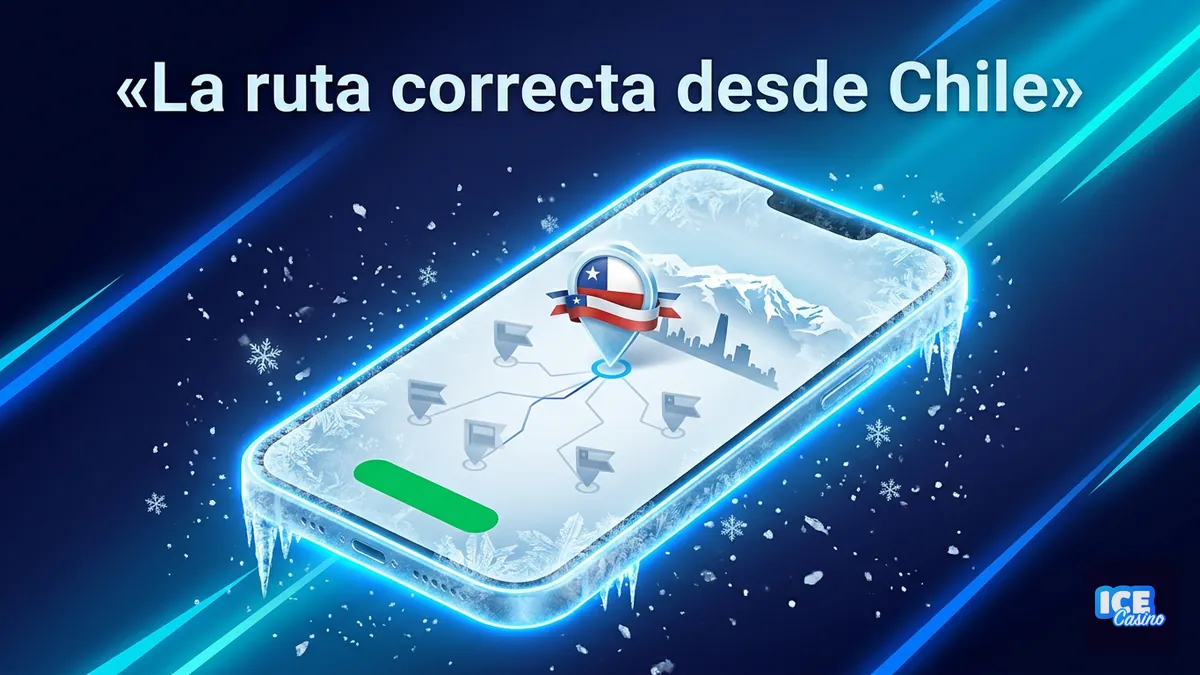 Selección de la versión correcta del sitio para usuarios de Chile frente a otras rutas regionales, Ice Casino Chile