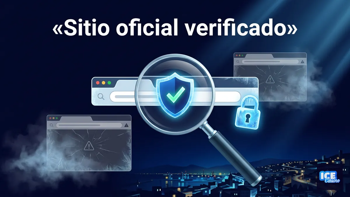 Verificación del sitio oficial de acceso a Ice Casino frente a sitios espejo en Chile