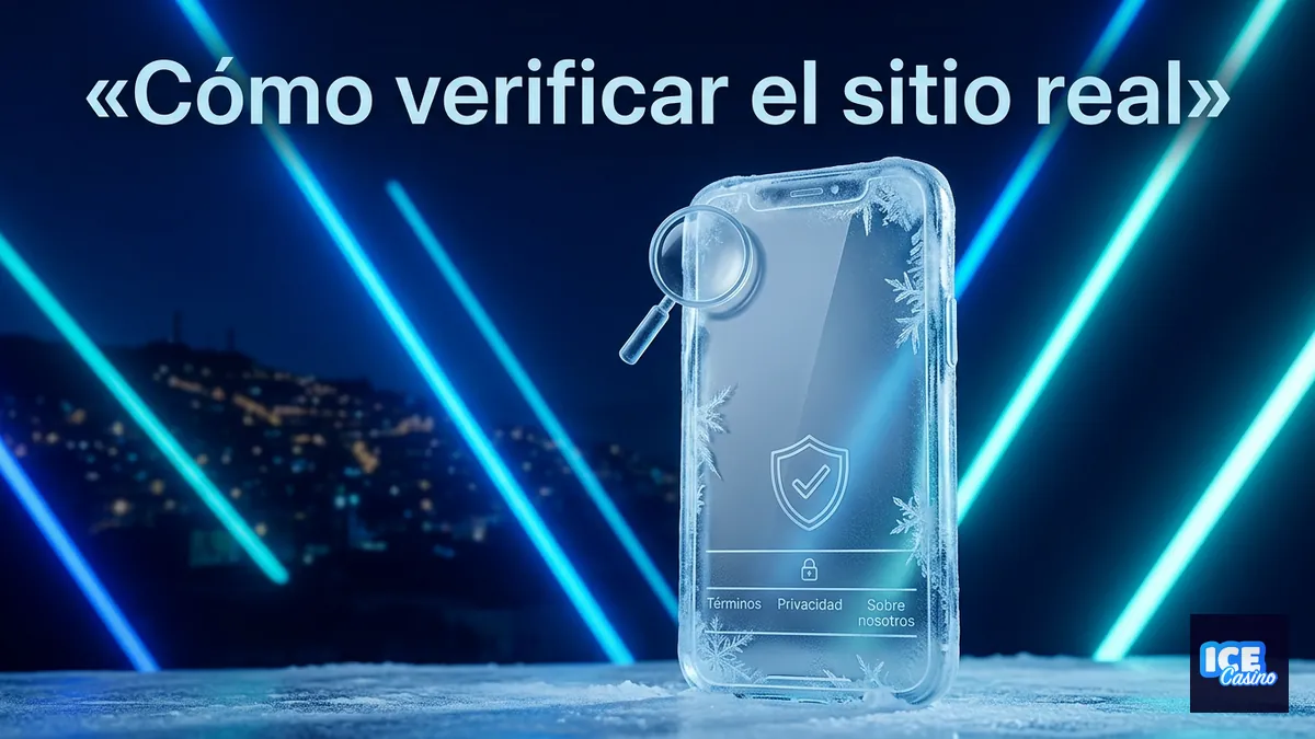 Señales para comprobar que estás en el sitio real de Ice Casino antes de registrarte